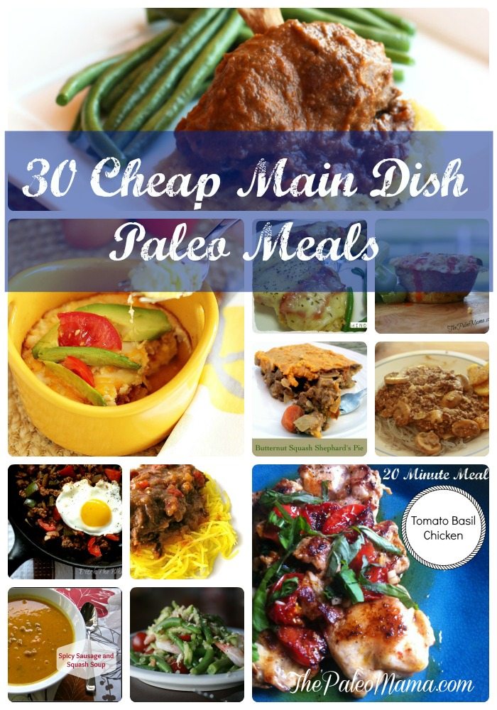 30 Cheap Main Dish Paleo Meals - The Paleo Mama