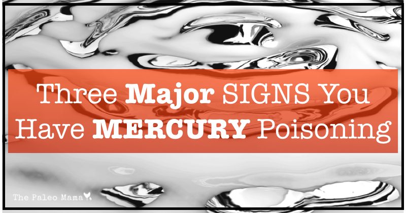What are some symptoms of mercury poisoning?