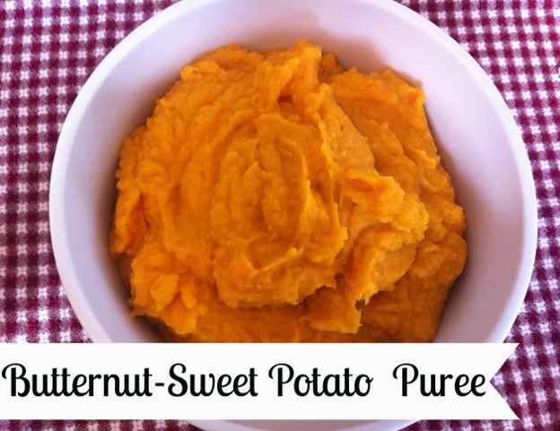 Butternut and Sweet Potato Puree
