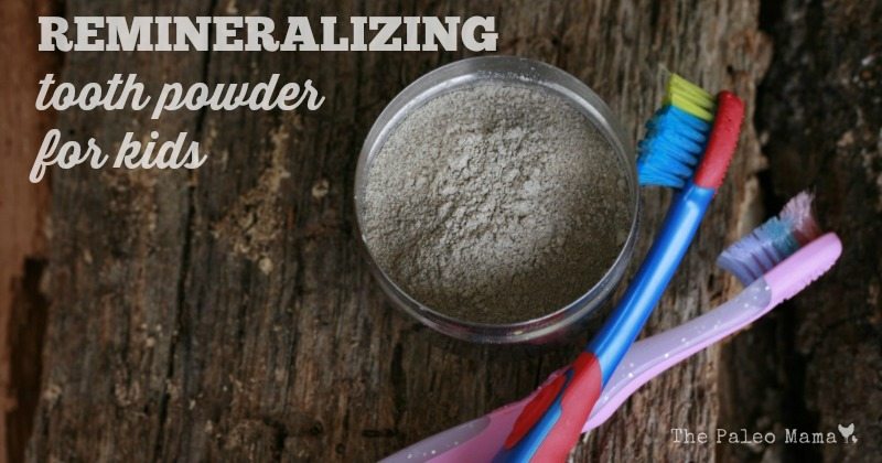 DIY Remineralizing Tooth Powder for Kids