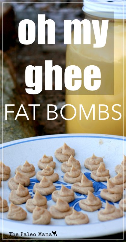 Oh My Ghee Fat Bombs | www.thepaleomama.com.001