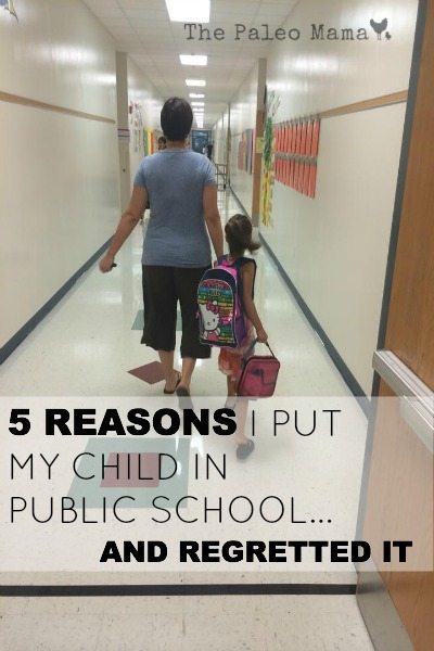 5 Reasons I Put My Child in Public School and Regretted It