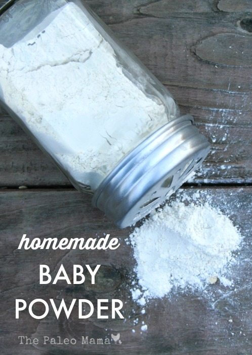 Homemade Baby Powder  The Paleo Mama