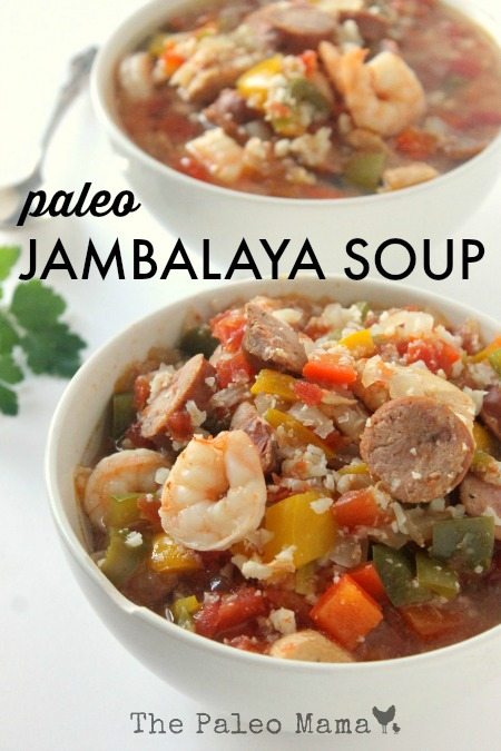 Paleo Jambalaya Soup