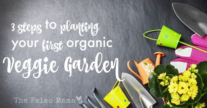 Three Steps to Starting Your First Veggie Garden
