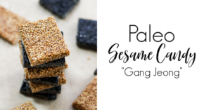 Paleo Sesame Candy